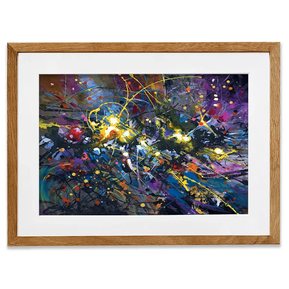 In The Beginning Framed Art Print In The Beginning Framed Art Print wall art product Leon Devenice