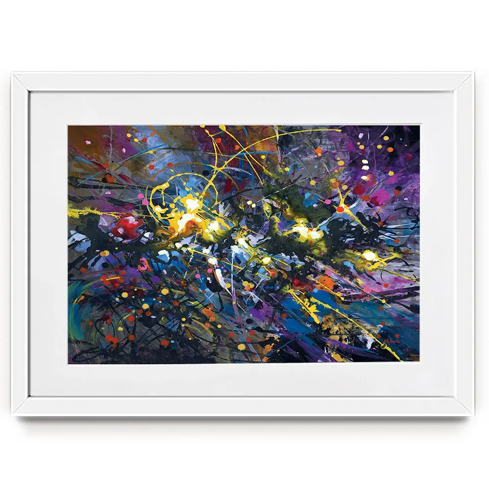 In The Beginning Framed Art Print In The Beginning Framed Art Print wall art product Leon Devenice