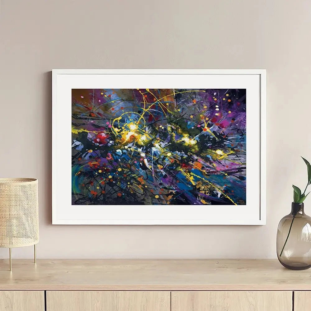 In The Beginning Framed Art Print In The Beginning Framed Art Print wall art product Leon Devenice