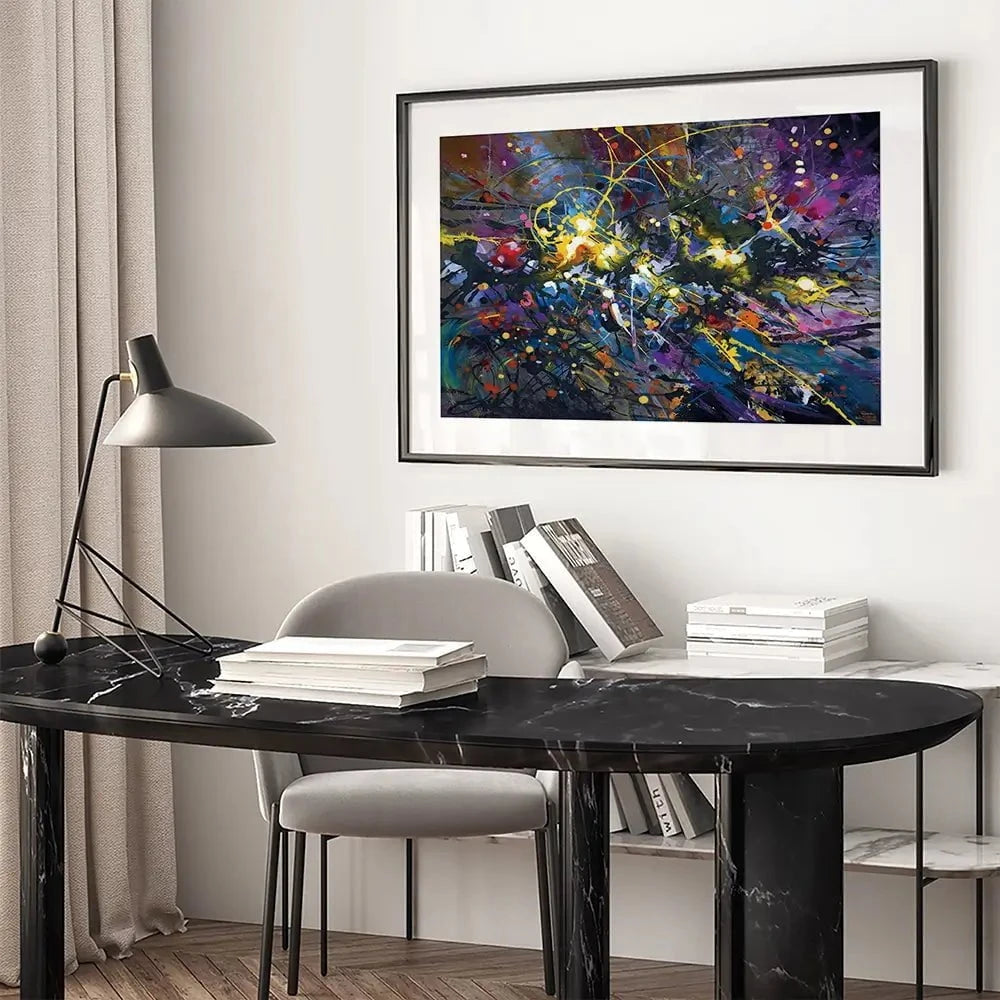 In The Beginning Framed Art Print In The Beginning Framed Art Print wall art product Leon Devenice