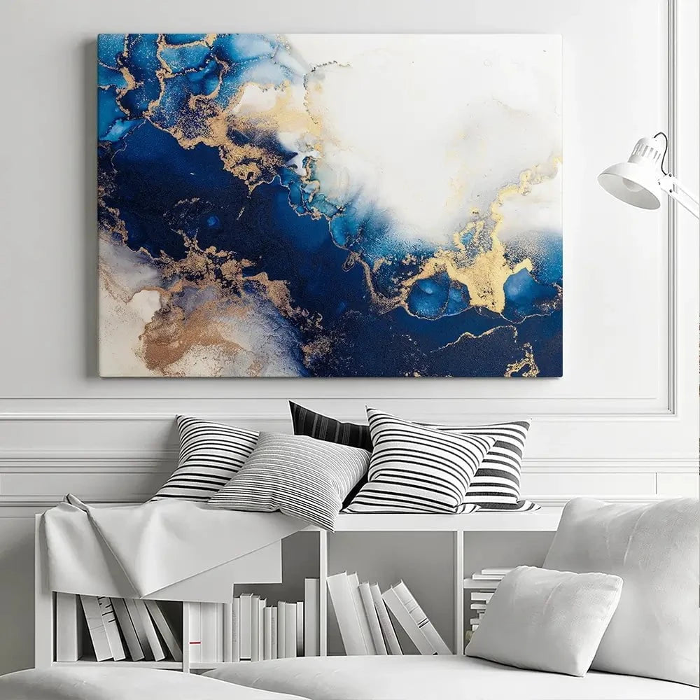 In The Deep Blue Canvas Print In The Deep Blue Canvas Print wall art product Blue Planet Studio / Shutterstock
