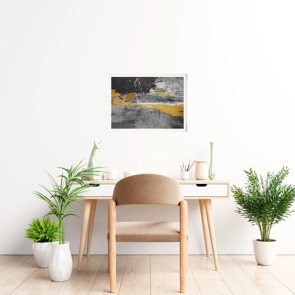 In The Grey Art Print wall art product / Shutterstock