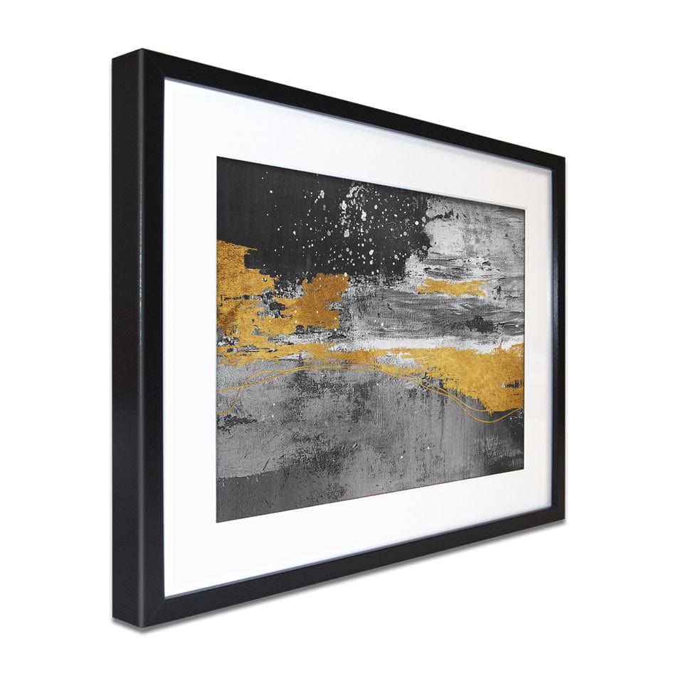 In The Grey Framed Art Print wall art product Muzi pear studio / Shutterstock