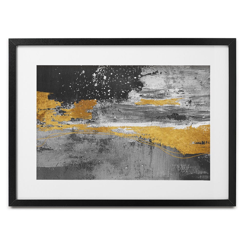 In The Grey Framed Art Print wall art product Muzi pear studio / Shutterstock