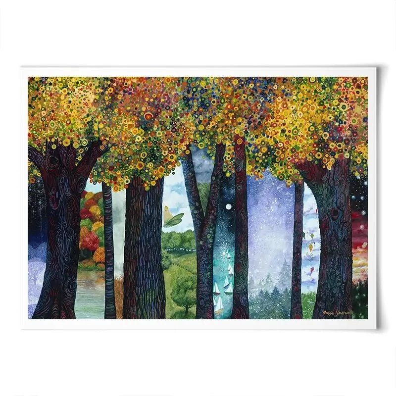 Inbetween Places Art Print Inbetween Places Art Print wall art product Maggie Vandewalle - Independent