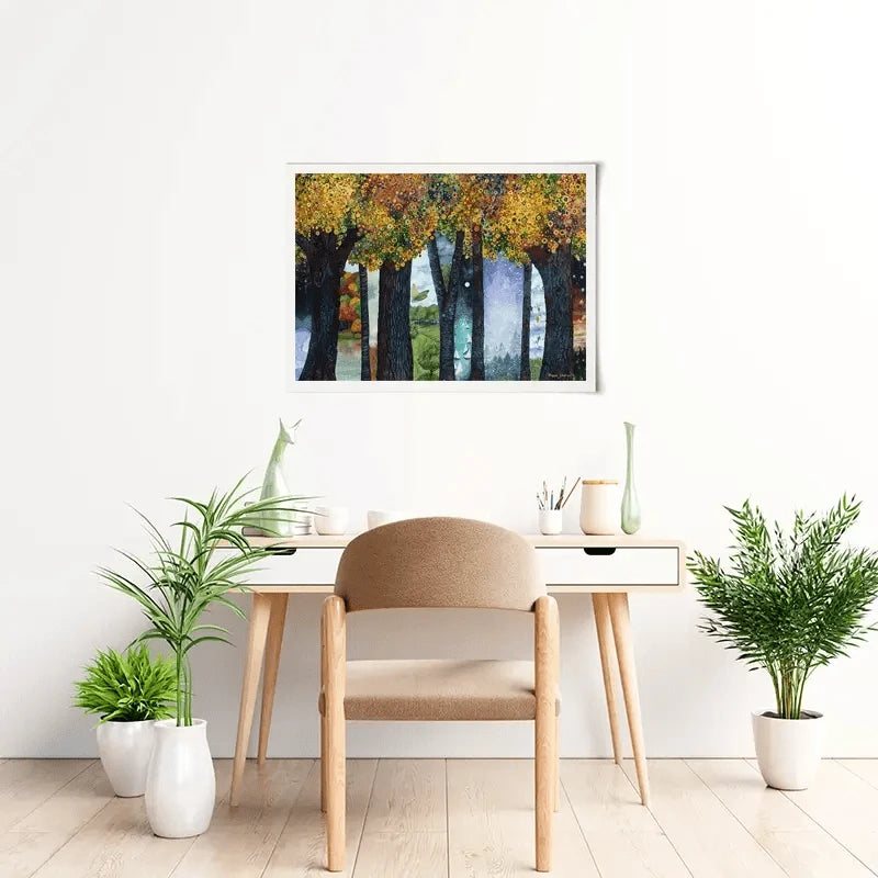 Inbetween Places Art Print Inbetween Places Art Print wall art product Maggie Vandewalle - Independent