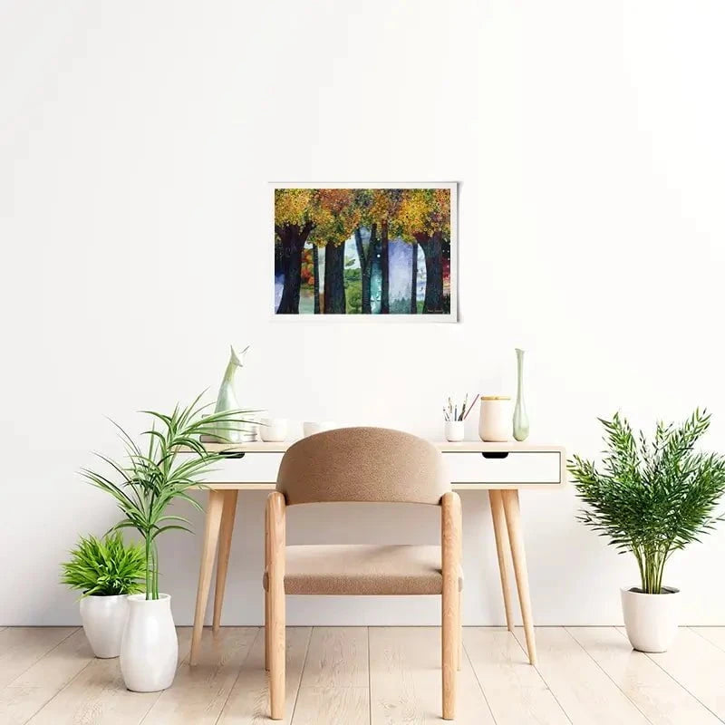 Inbetween Places Art Print Inbetween Places Art Print wall art product Maggie Vandewalle - Independent