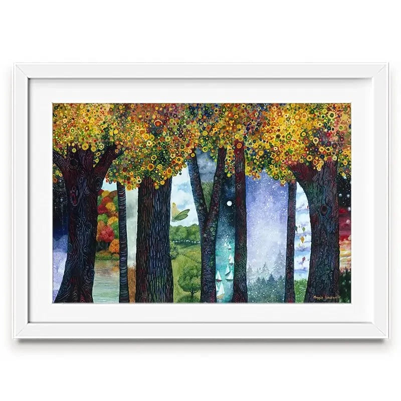 Inbetween Places Framed Art Print Inbetween Places Framed Art Print wall art product Maggie Vandewalle - Independent