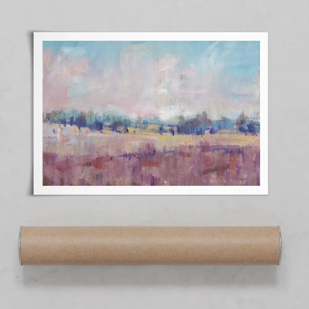 Indigo Gathering Art Print Indigo Gathering Art Print wall art product Tim O'Toole