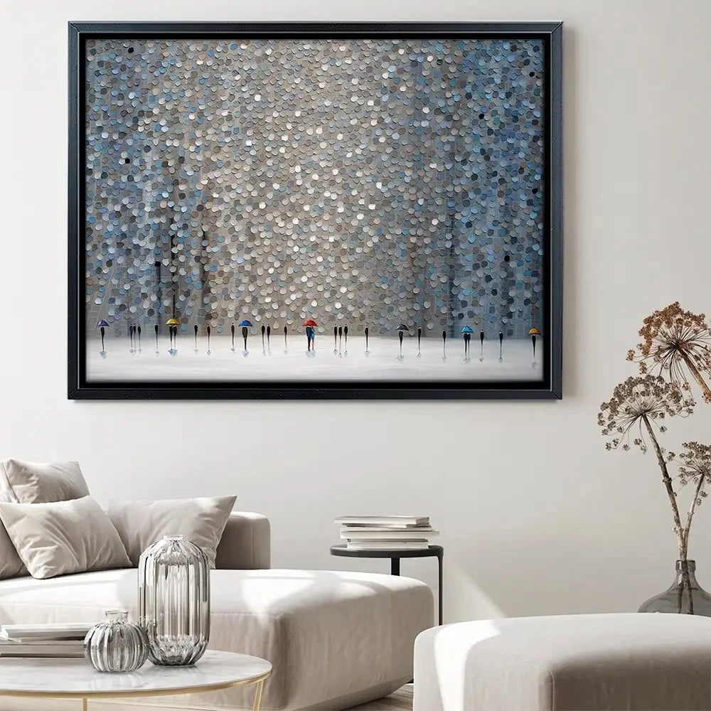 Infinity Rain Canvas Print Infinity Rain Canvas Print wall art product Ekaterina Ermilkina