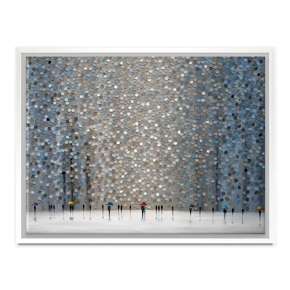 Infinity Rain Canvas Print Infinity Rain Canvas Print wall art product Ekaterina Ermilkina
