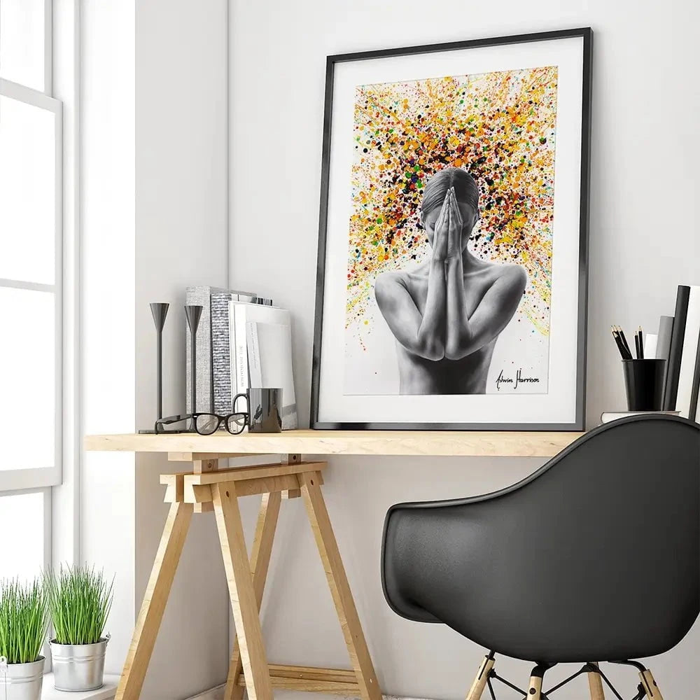 Inhale The Future Framed Art Print Inhale The Future Framed Art Print wall art product Ashvin Harrison