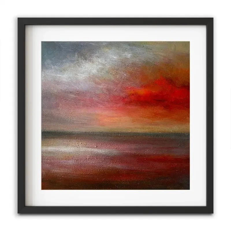Intense Red Clouds Framed Art Print Intense Red Clouds Framed Art Print wall art product Craig Askew