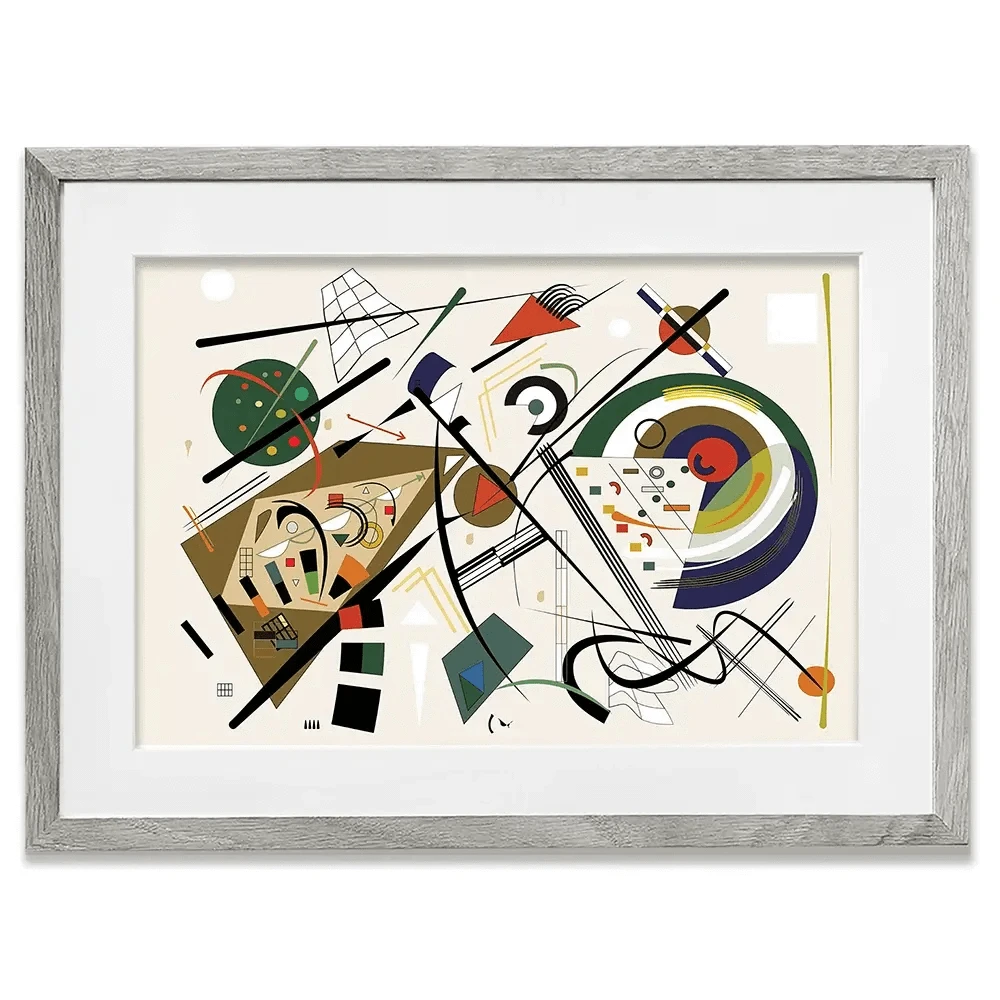 Intersecting Lines Framed Art Print Intersecting Lines Framed Art Print wall art product romi49 / Shutterstock