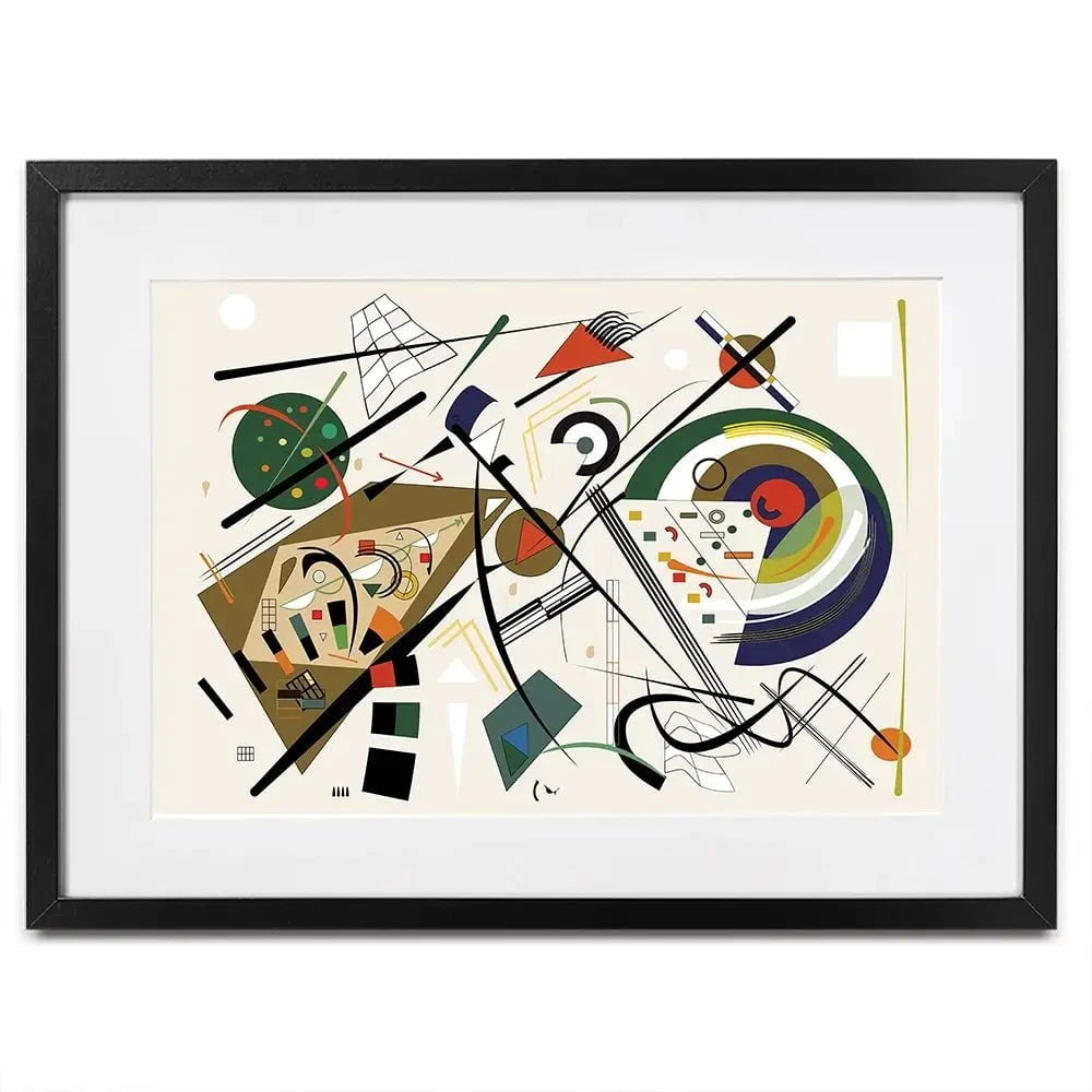 Intersecting Lines Framed Art Print Intersecting Lines Framed Art Print wall art product romi49 / Shutterstock