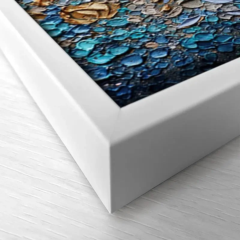 Into The Blue Canvas Print Into The Blue Canvas Print wall art product Nada Khatib