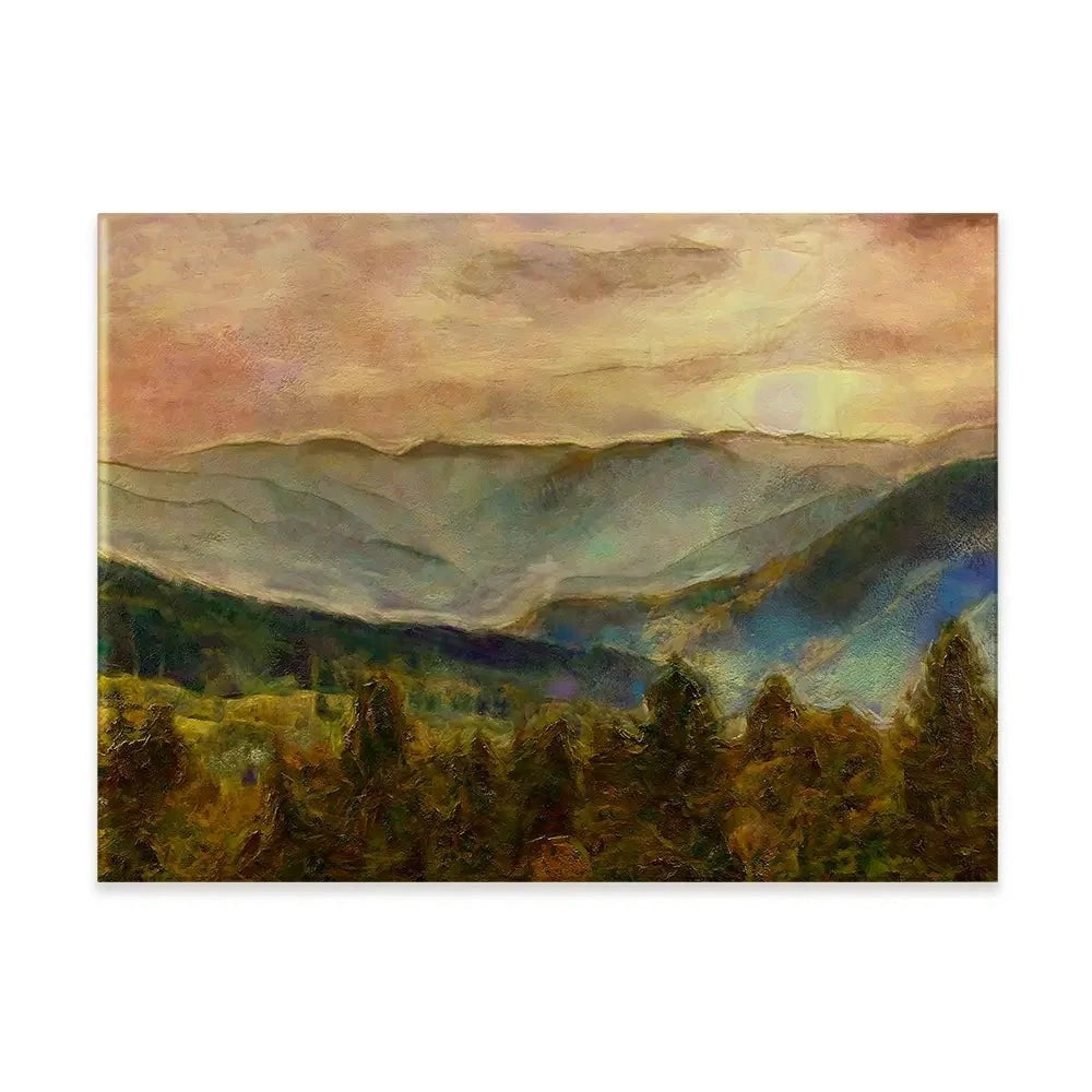 Into The Valley Canvas Print Into The Valley Canvas Print wall art product Alonzo Saunders