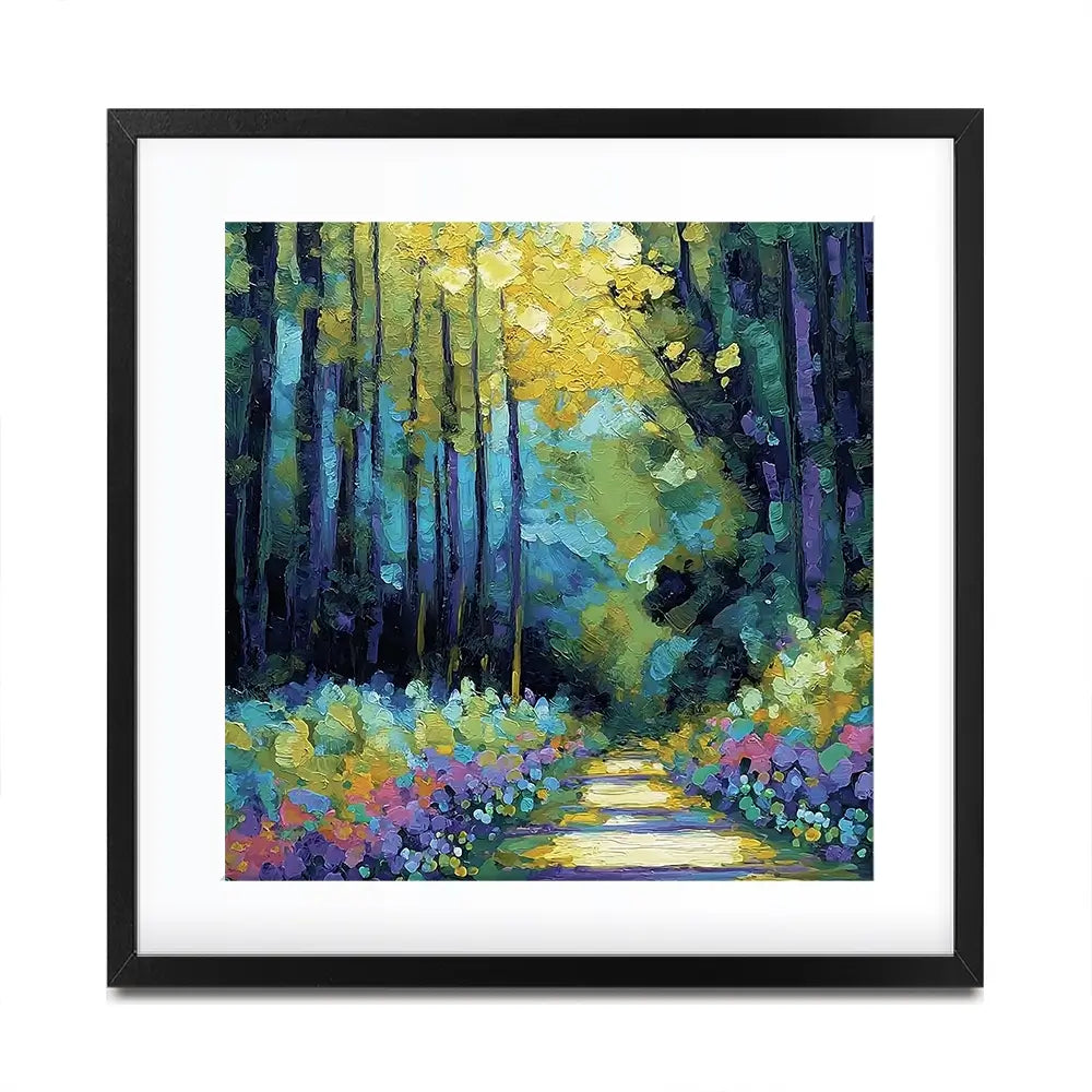 Inverewe Gardens Square Framed Art Print Inverewe Gardens Square Framed Art Print wall art product David Alexander Elder
