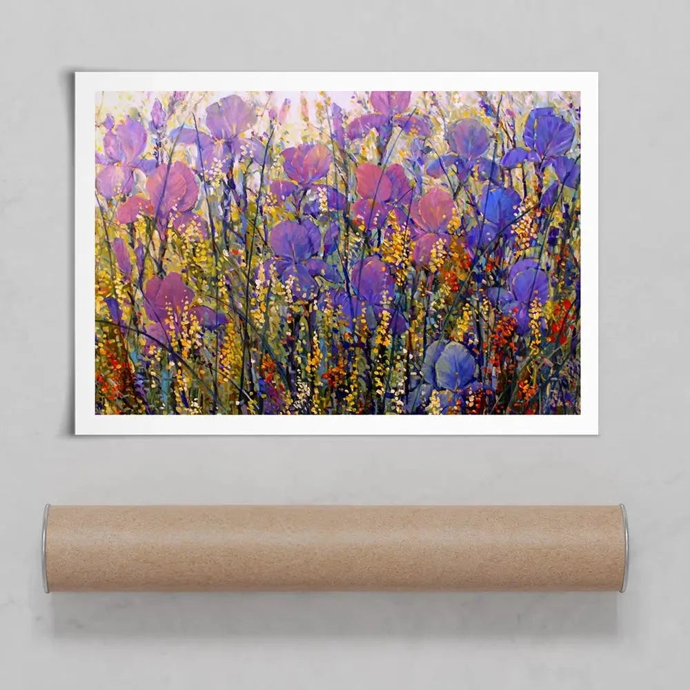 Iris Garden Art Print Iris Garden Art Print wall art product Tim O'Toole