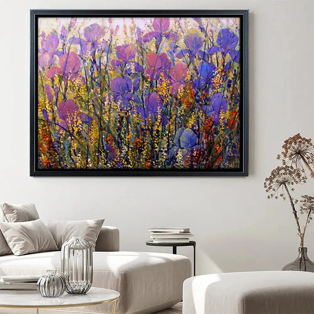 Iris Garden Canvas Print Iris Garden Canvas Print wall art product Tim O'Toole
