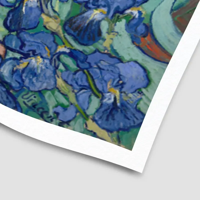 Irises Art Print Irises Art Print wall art product Vincent Van Gogh