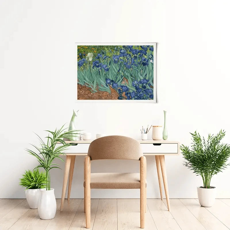 Irises Art Print Irises Art Print wall art product Vincent Van Gogh