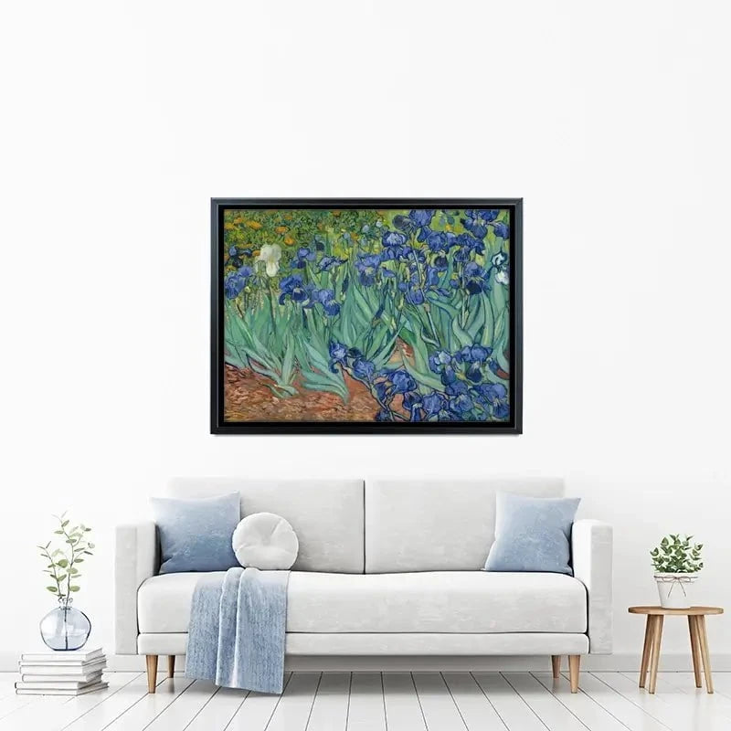 Irises Canvas Print Irises Canvas Print wall art product Vincent Van Gogh
