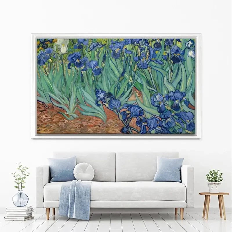 Irises Canvas Print Irises Canvas Print wall art product Vincent Van Gogh