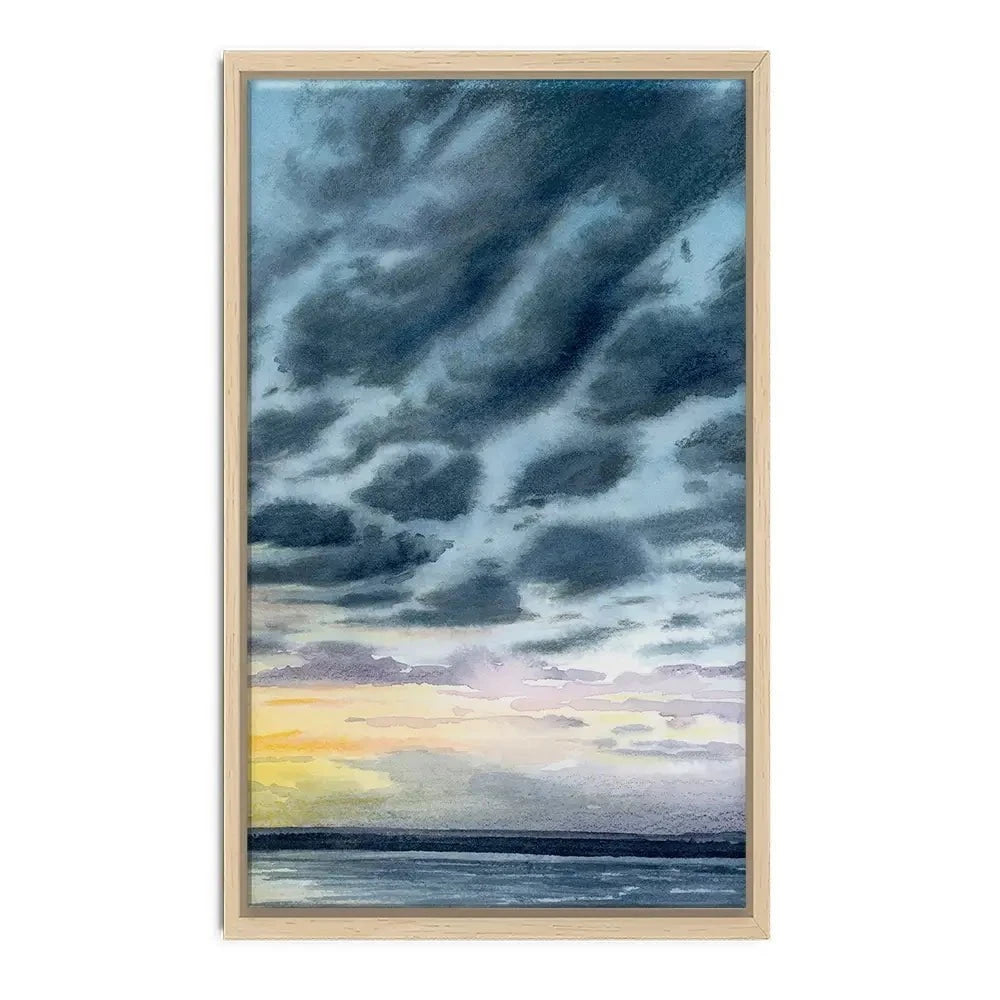 Island Sunset 2 Canvas Print Island Sunset 2 Canvas Print wall art product Grace Popp