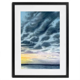 Island Sunset 2 Framed Art Print Island Sunset 2 Framed Art Print wall art product Grace Popp