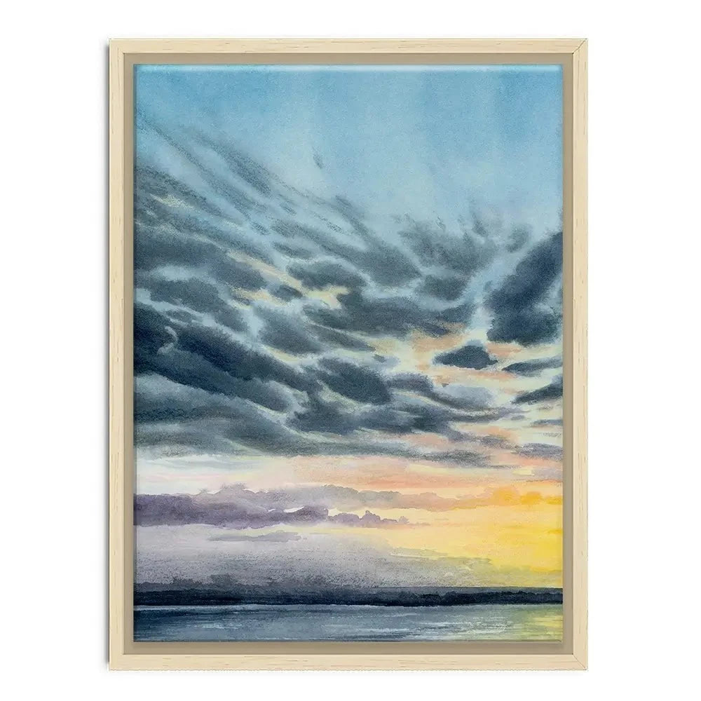 Island Sunset Canvas Print Island Sunset Canvas Print wall art product Grace Popp