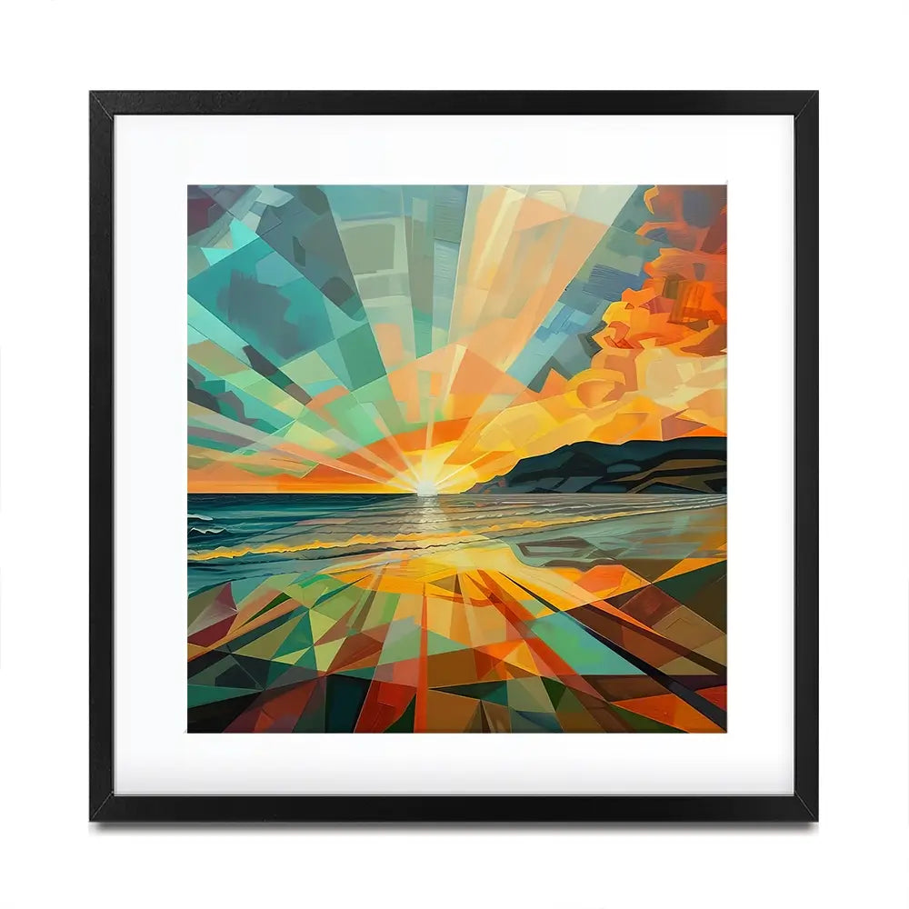 Islay Kaleidoscope Square Framed Art Print Islay Kaleidoscope Square Framed Art Print wall art product David Alexander Elder