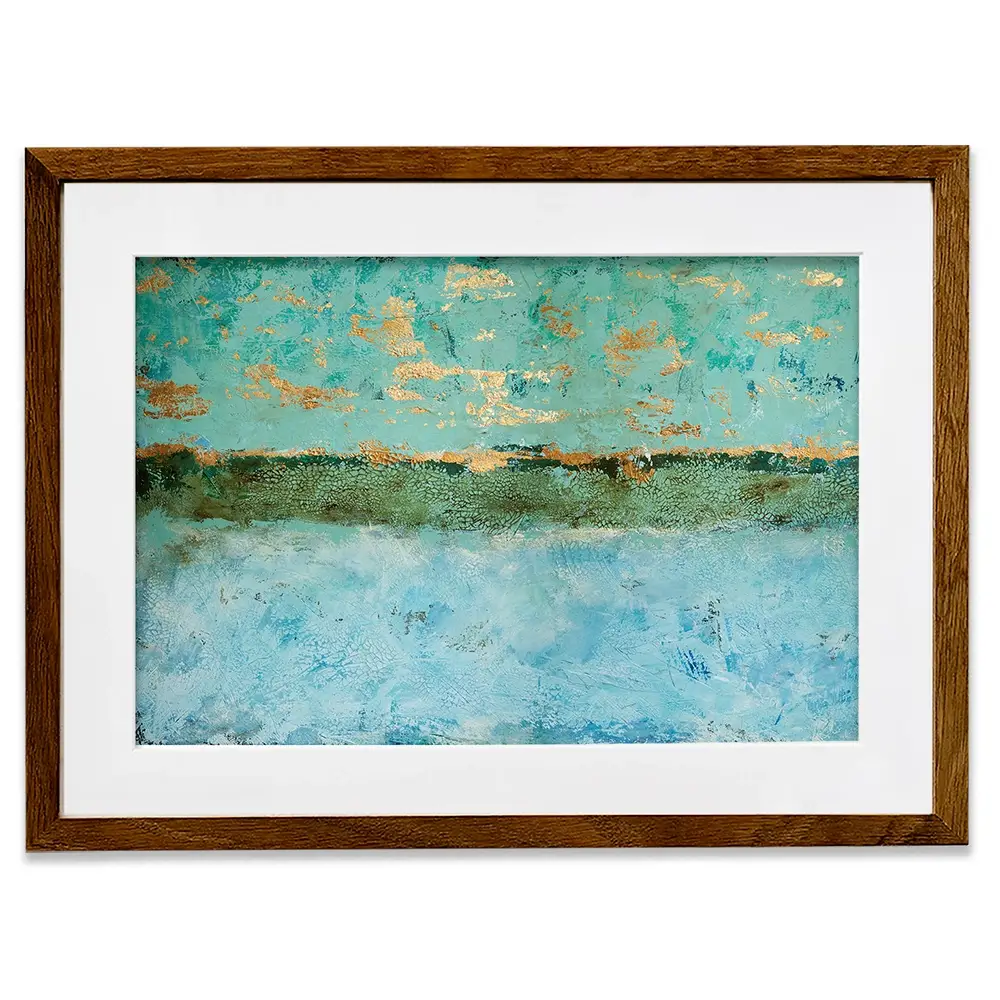 It's A Blue Green Thing Framed Art Print It's A Blue Green Thing Framed Art Print wall art product Renate Holzner / Shutterstock