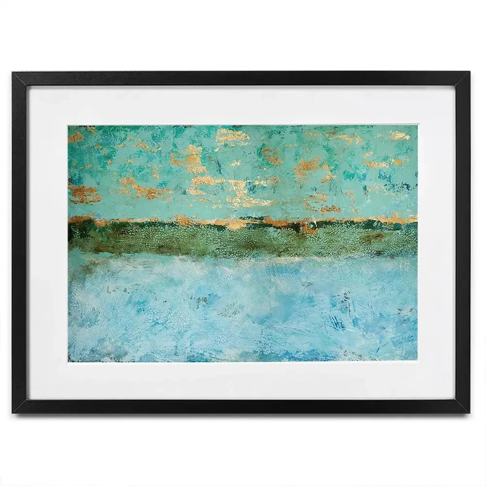 It's A Blue Green Thing Framed Art Print It's A Blue Green Thing Framed Art Print wall art product Renate Holzner / Shutterstock