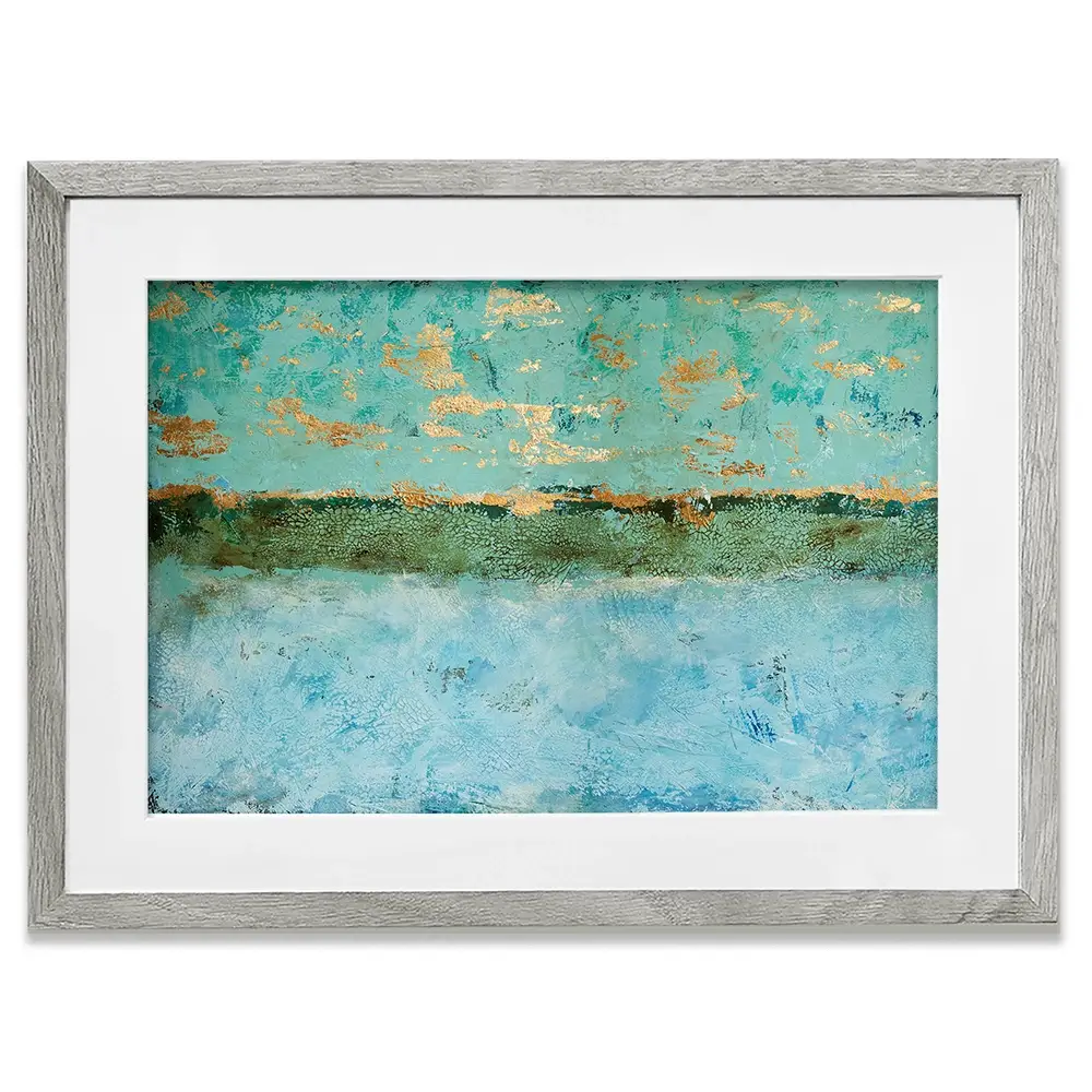 It's A Blue Green Thing Framed Art Print It's A Blue Green Thing Framed Art Print wall art product Renate Holzner / Shutterstock