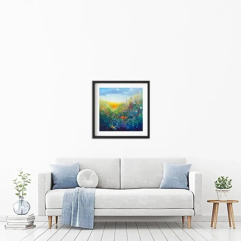 It's A New Dawn It's A New Day Framed Art Print It's A New Dawn It's A New Day Framed Art Print wall art product Laure Bury