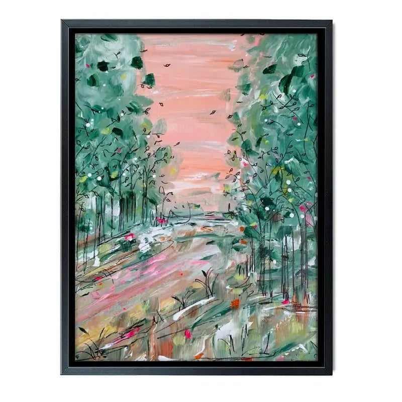 January Walks Canvas Print January Walks Canvas Print wall art product Charlotte Anna Reed