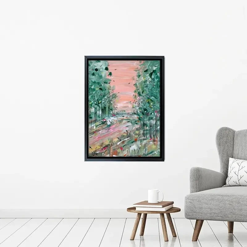 January Walks Canvas Print January Walks Canvas Print wall art product Charlotte Anna Reed