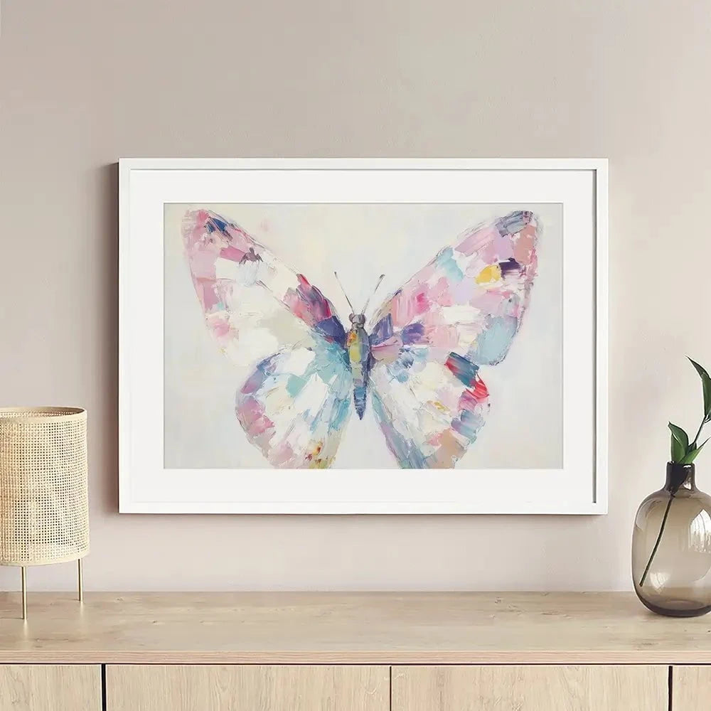 Jewelled Butterfly Framed Art Print Jewelled Butterfly Framed Art Print wall art product Petal Prints Design - Independent