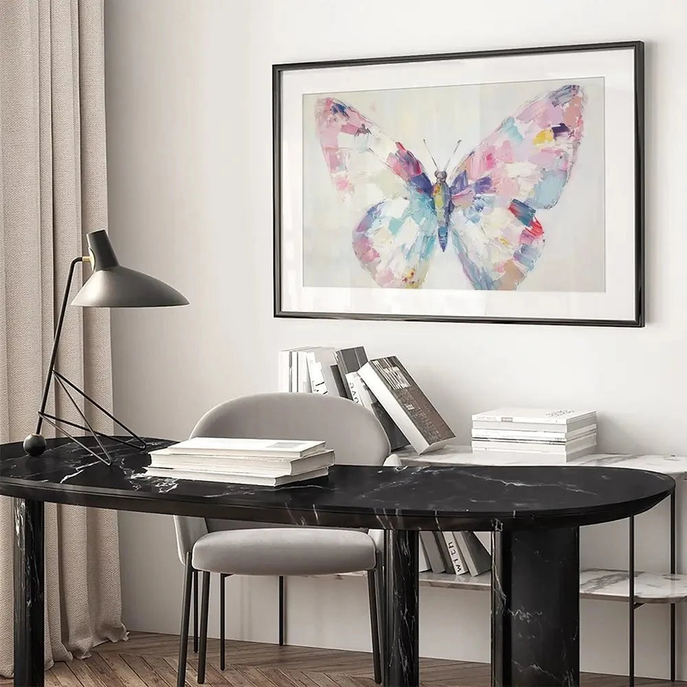 Jewelled Butterfly Framed Art Print Jewelled Butterfly Framed Art Print wall art product Petal Prints Design - Independent
