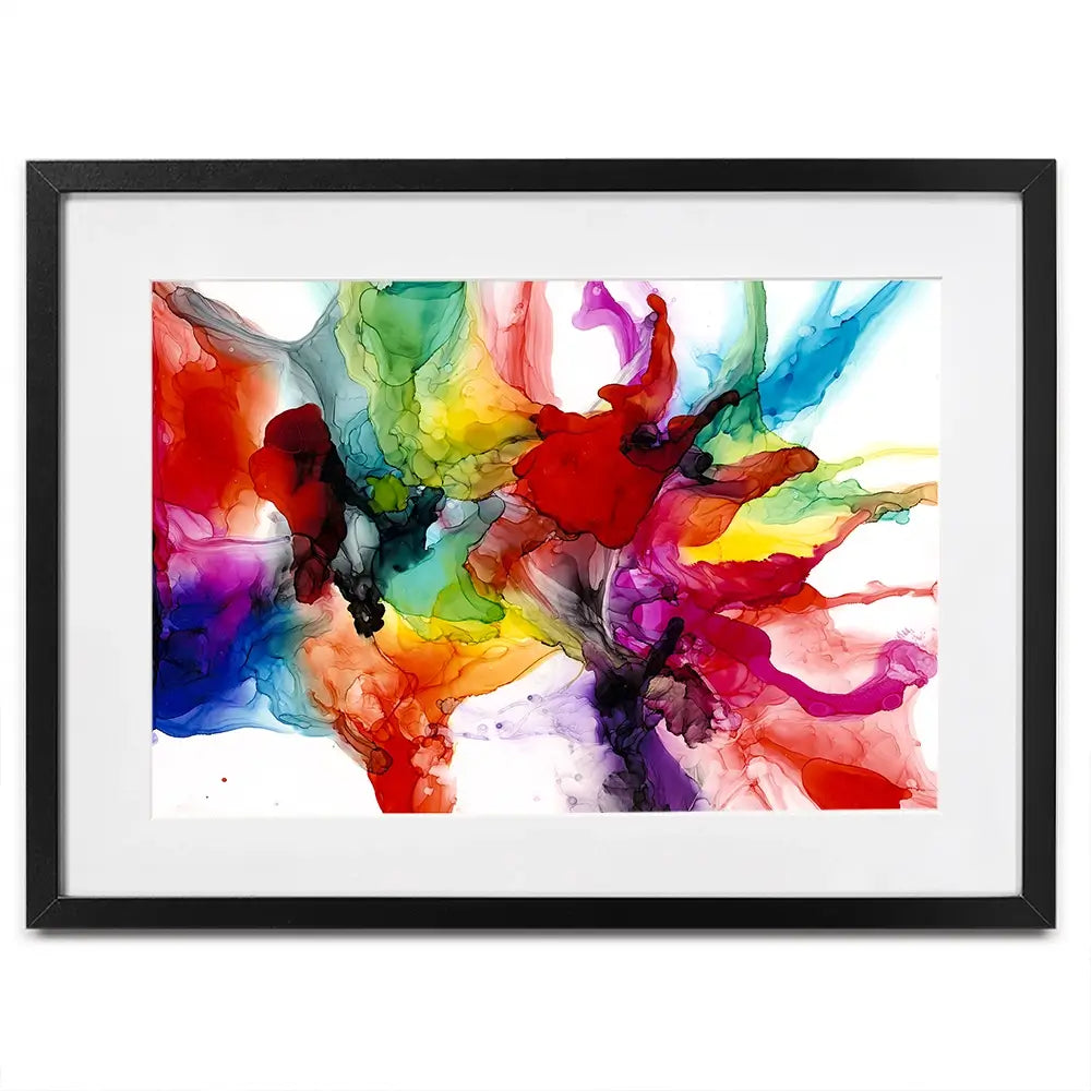 Jeweltone Prism 2 Framed Art Print Jeweltone Prism 2 Framed Art Print wall art product Jennifer Goldberger