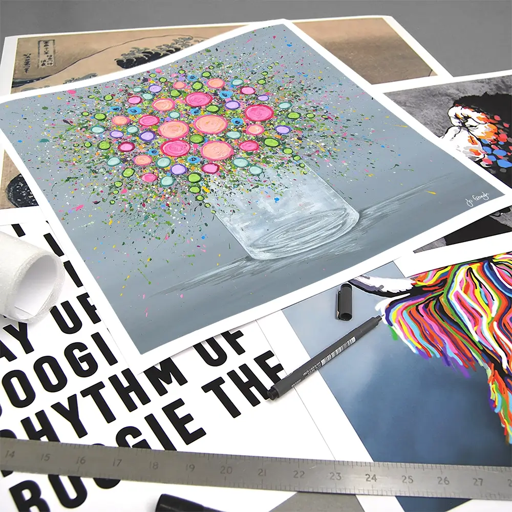 Joy In Every Bloom Art Print Joy In Every Bloom Art Print wall art product Jo Gough