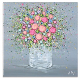 Joy In Every Bloom Canvas Print Joy In Every Bloom Canvas Print wall art product Jo Gough