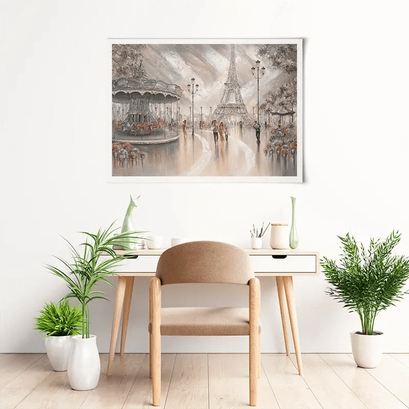 Joy In Paris Art Print Joy In Paris Art Print wall art product Isabella Karolewicz