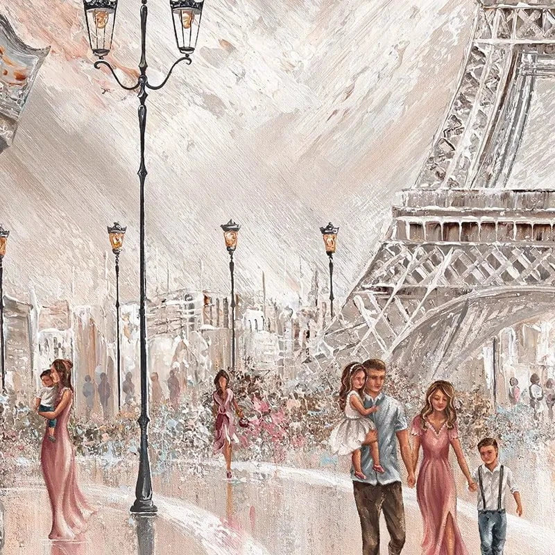 Joy In Paris Canvas Print Joy In Paris Canvas Print wall art product Isabella Karolewicz