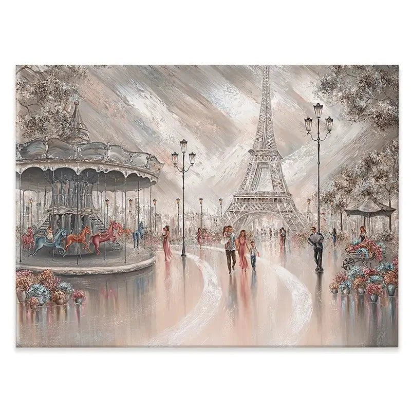 Joy In Paris Canvas Print Joy In Paris Canvas Print wall art product Isabella Karolewicz