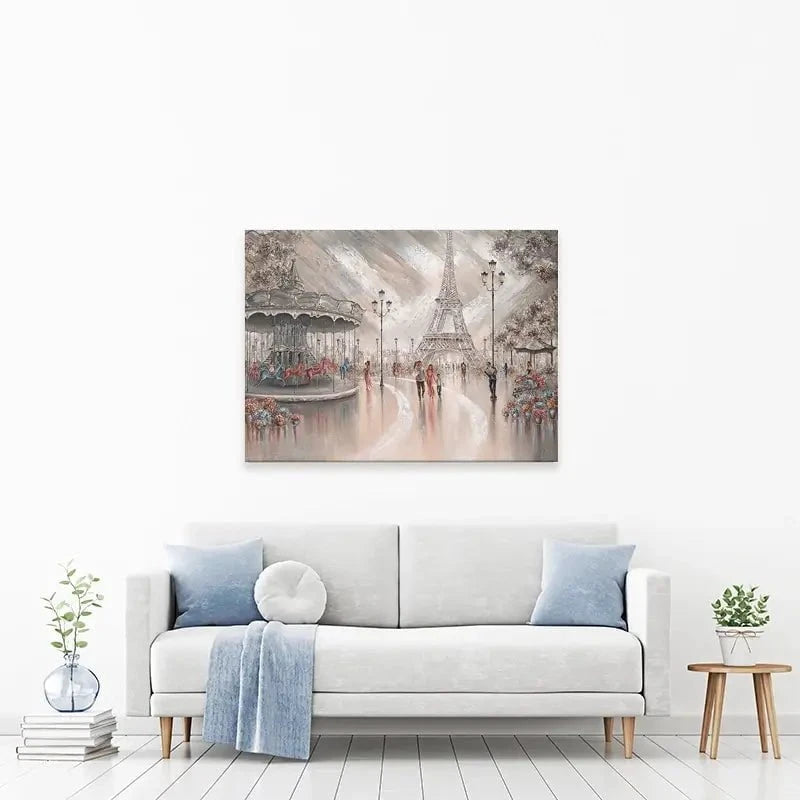 Joy In Paris Canvas Print Joy In Paris Canvas Print wall art product Isabella Karolewicz