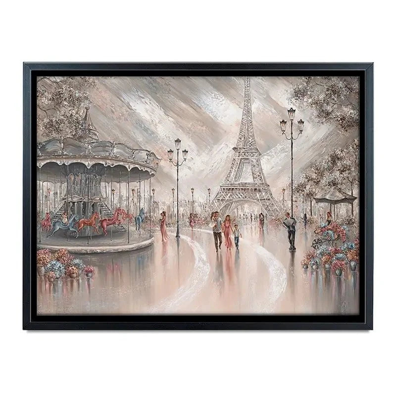 Joy In Paris Canvas Print Joy In Paris Canvas Print wall art product Isabella Karolewicz