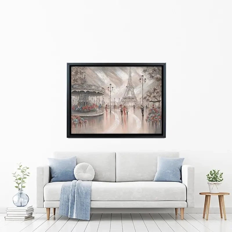 Joy In Paris Canvas Print Joy In Paris Canvas Print wall art product Isabella Karolewicz