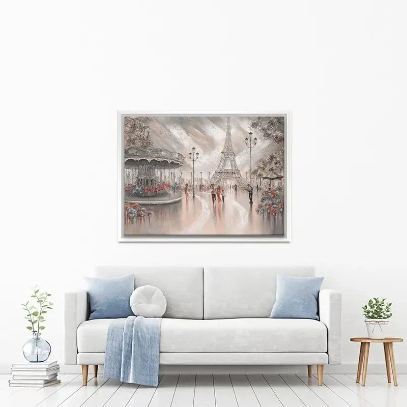 Joy In Paris Canvas Print Joy In Paris Canvas Print wall art product Isabella Karolewicz